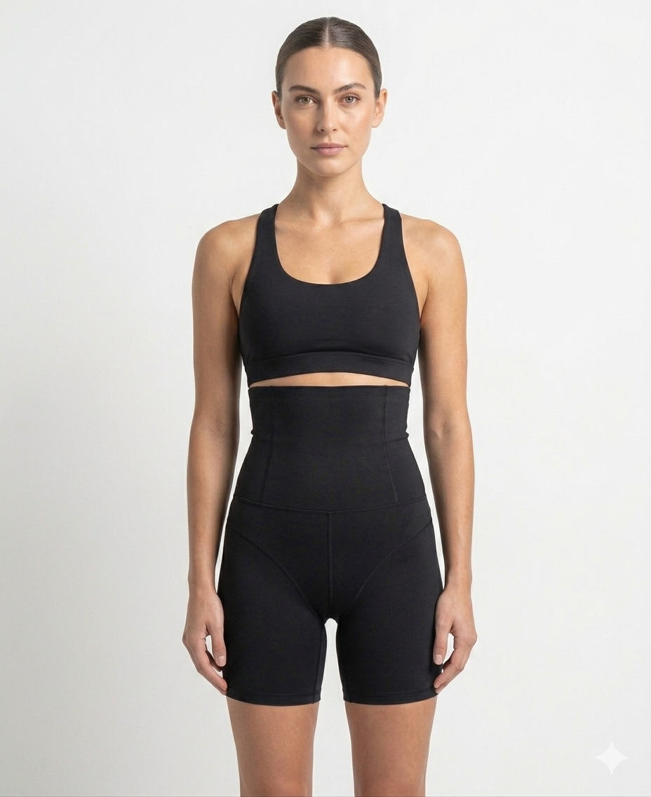 Women’s High Waist Tummy Shaper Shorts – Slimming Compression Body Shapewear for Belly Control & Waist Support